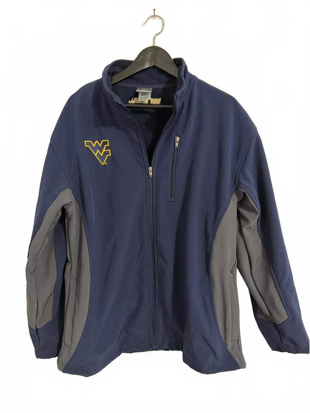 West Virginia Mountaineers Softshell Jacket Men's Size Large